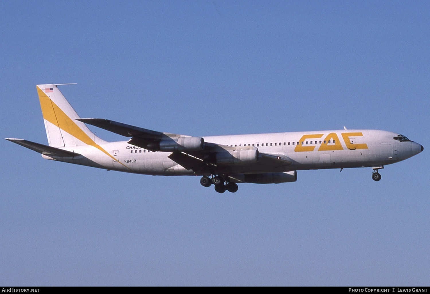 Aircraft Photo of N8402 | Boeing 707-323C | Challenge Air Cargo - CAC | AirHistory.net #496709