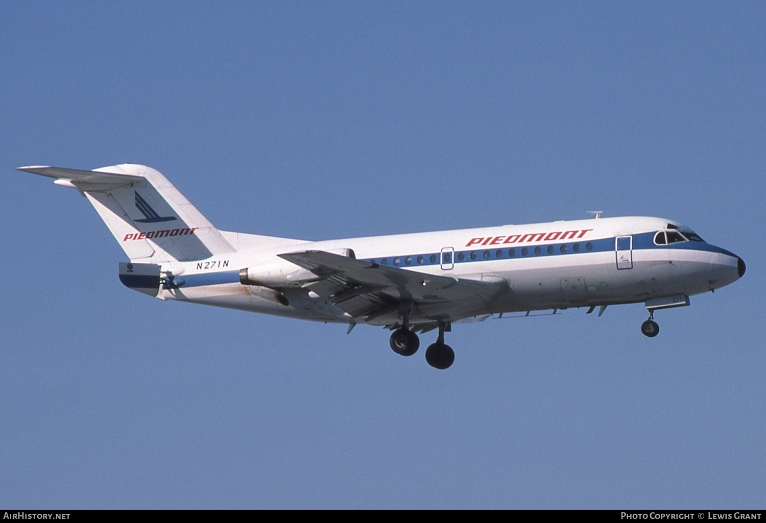 Aircraft Photo of N271N | Fokker F28-1000 Fellowship | Piedmont Airlines | AirHistory.net #496710