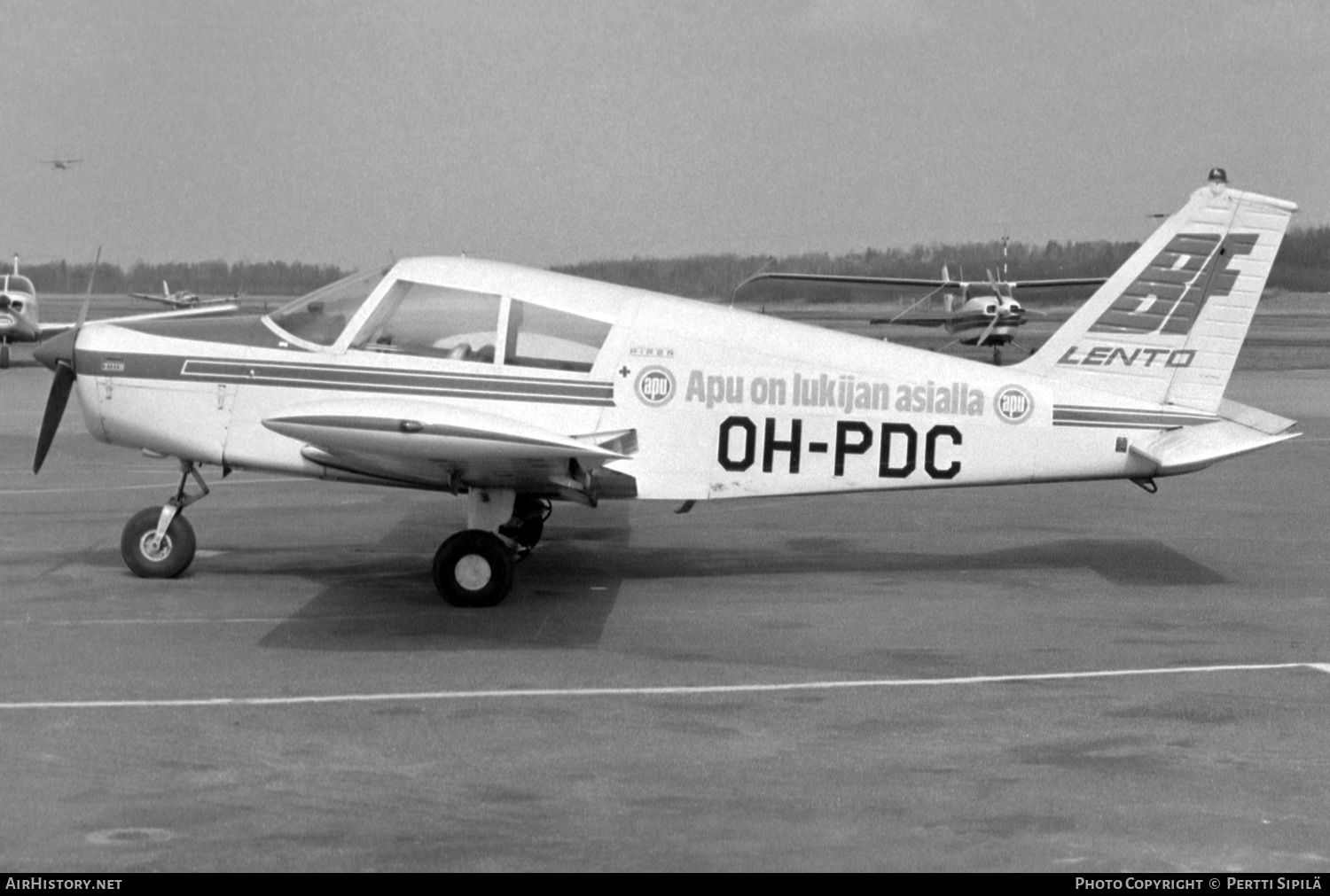 Aircraft Photo of OH-PDC | Piper PA-28-140 Cherokee C | BF-Lento | AirHistory.net #496714