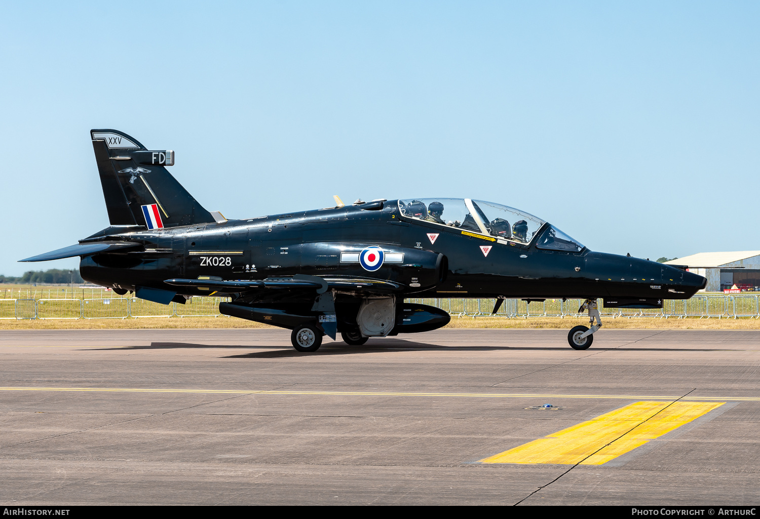 Aircraft Photo of ZK028 | BAE Systems Hawk T.2 | UK - Air Force | AirHistory.net #496719