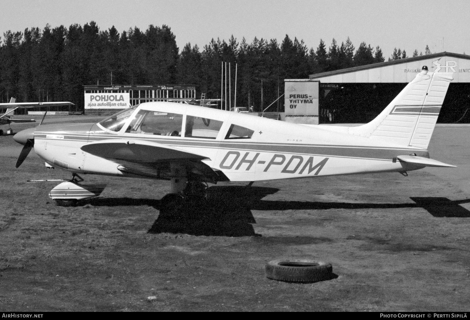 Aircraft Photo of OH-PDM | Piper PA-28-180 Cherokee Challenger | AirHistory.net #496729
