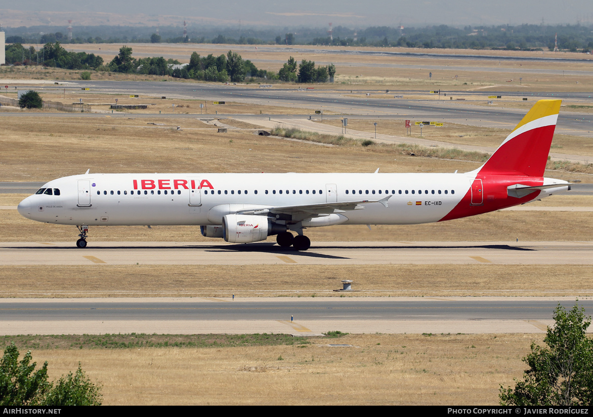 Aircraft Photo of EC-IXD | Airbus A321-211 | Iberia | AirHistory.net #496740