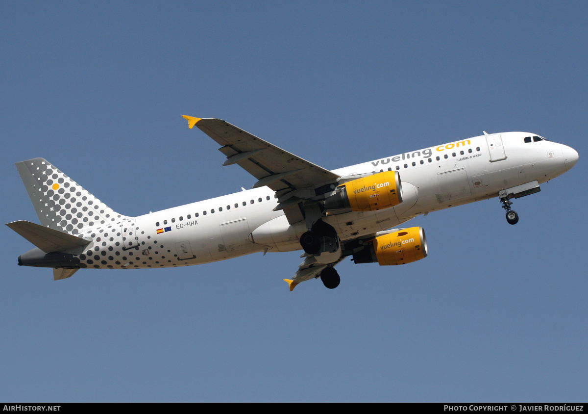 Aircraft Photo of EC-HHA | Airbus A320-214 | Vueling Airlines | AirHistory.net #496743