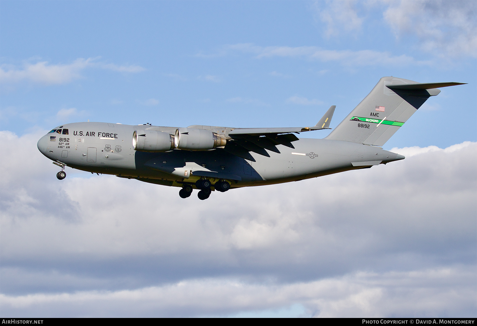 Aircraft Photo of 08-8192 / 88192 | Boeing C-17A Globemaster III | USA - Air Force | AirHistory.net #496756