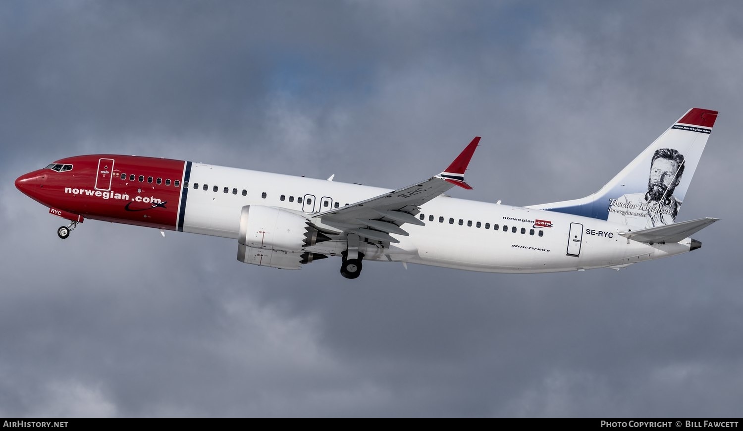 Aircraft Photo of SE-RYC | Boeing 737-8 Max 8 | Norwegian | AirHistory.net #496767