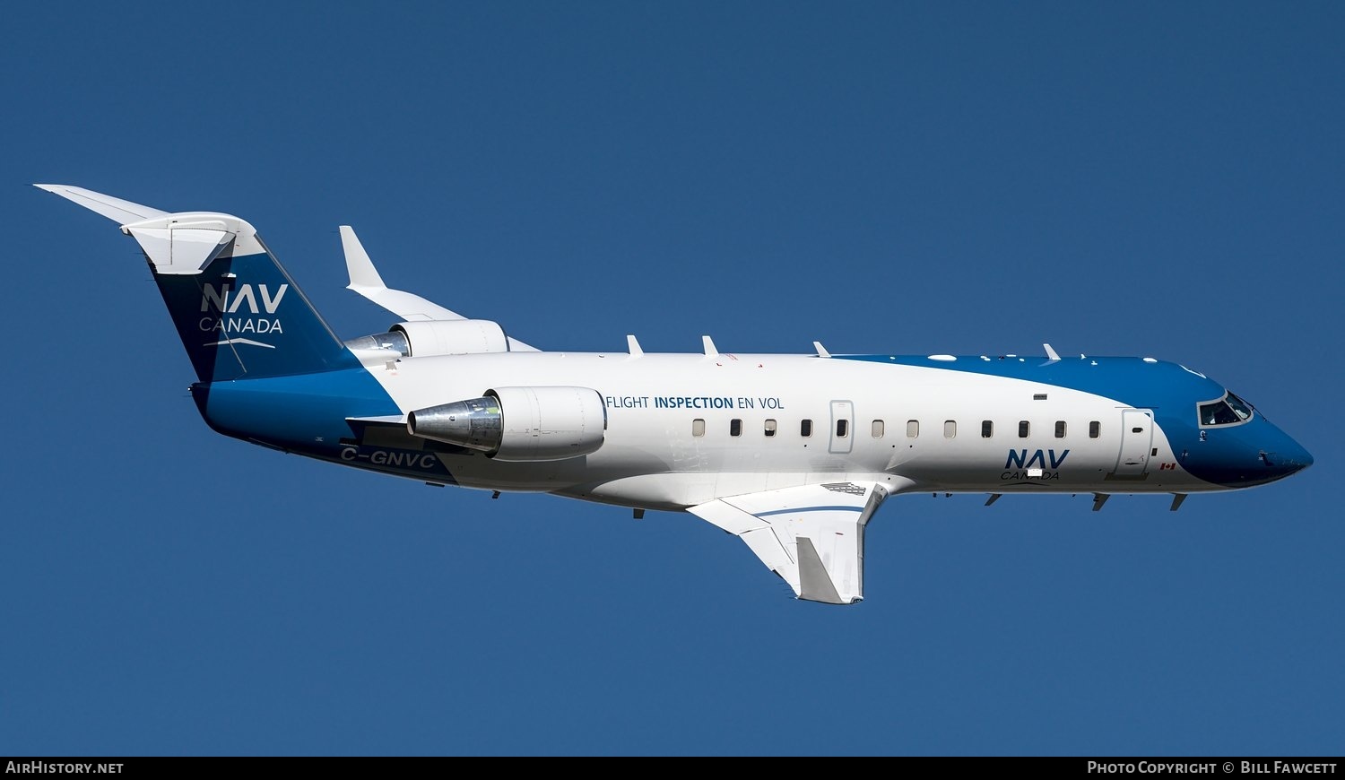 Aircraft Photo of C-GNVC | Bombardier CRJ-200ER (CL-600-2B19) | Nav Canada | AirHistory.net #496769
