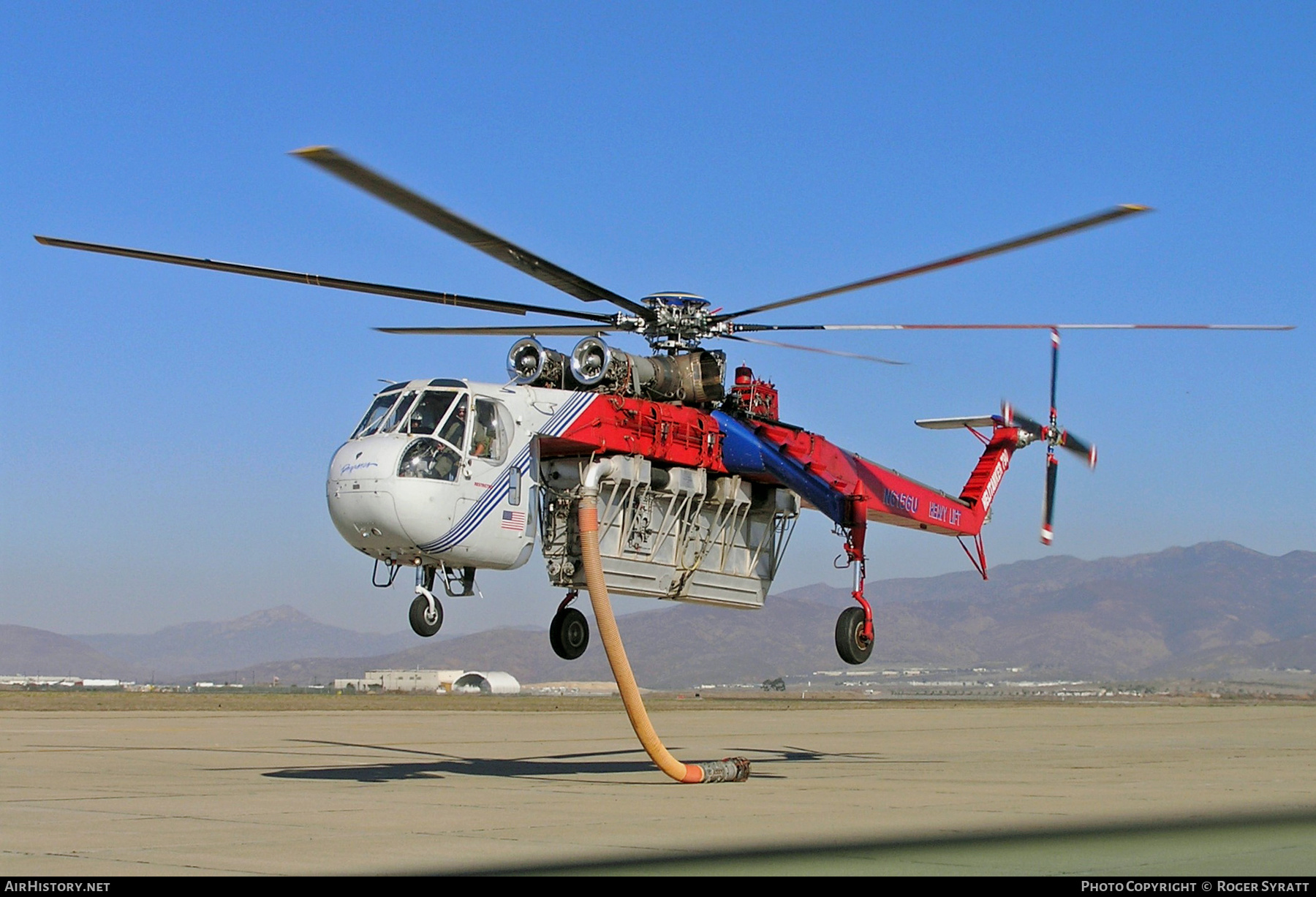 Aircraft Photo of N6156U | Sikorsky CH-54A Tarhe (S-64A) | Heavy Lift Helicopters | AirHistory.net #496775
