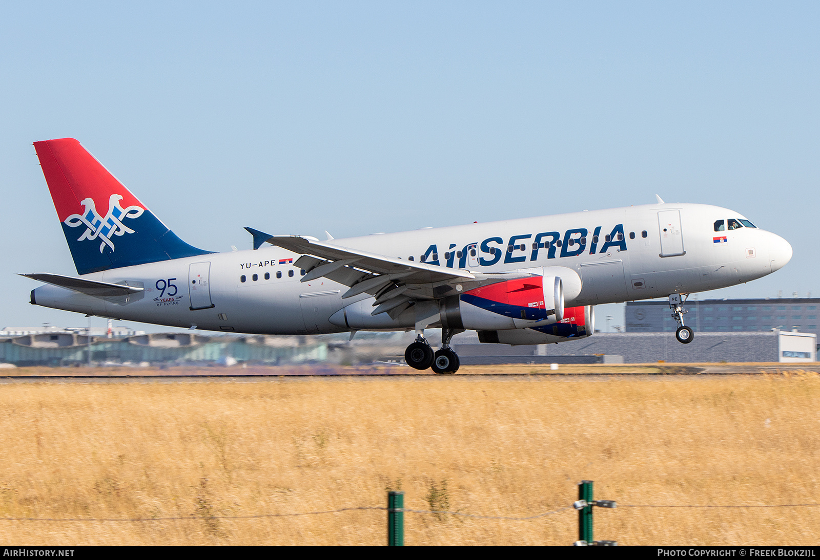 Aircraft Photo of YU-APE | Airbus A319-132 | Air Serbia | AirHistory.net #496776