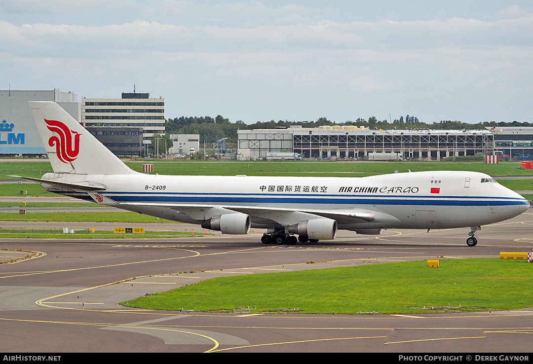 Aircraft Photo of B-2409 | Boeing 747-412F/SCD | Air China Cargo | AirHistory.net #496784