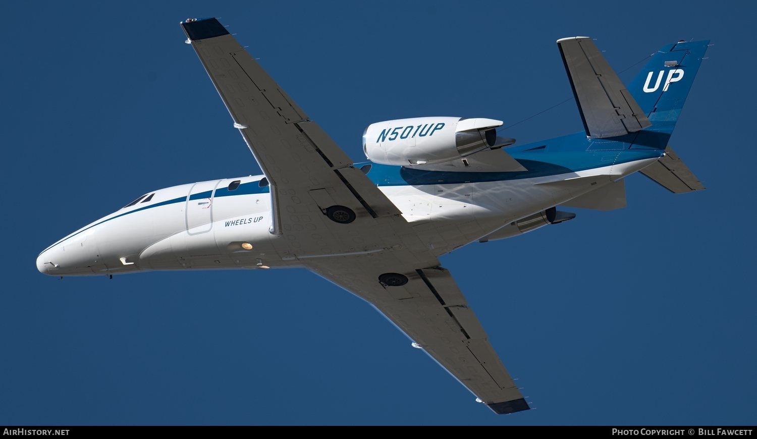 Aircraft Photo of N501UP | Cessna 560XL Citation Excel | Wheels Up | AirHistory.net #496786