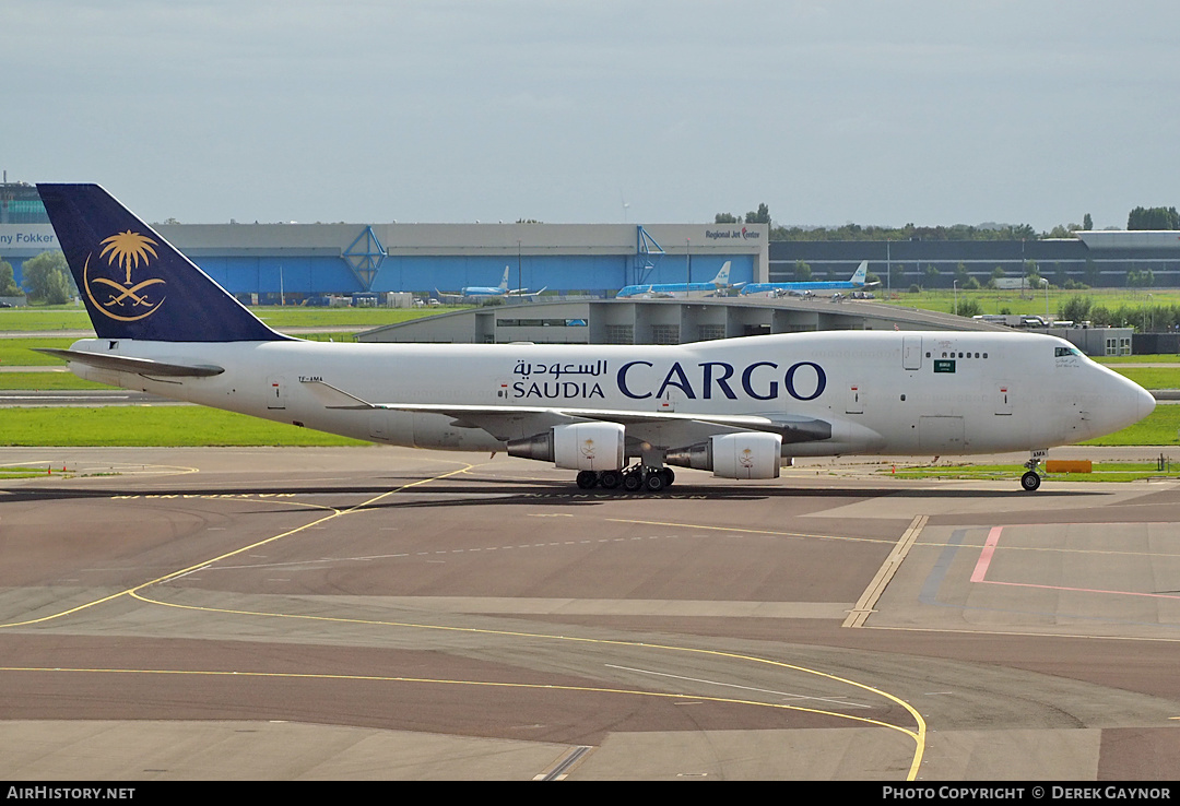 Aircraft Photo of TF-AMA | Boeing 747-45E(BDSF) | Saudi Arabian Airlines Cargo | AirHistory.net #496789