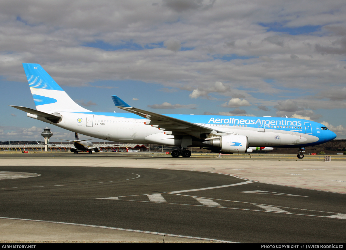 Aircraft Photo of LV-GKO | Airbus A330-203 | Aerolíneas Argentinas | AirHistory.net #496791