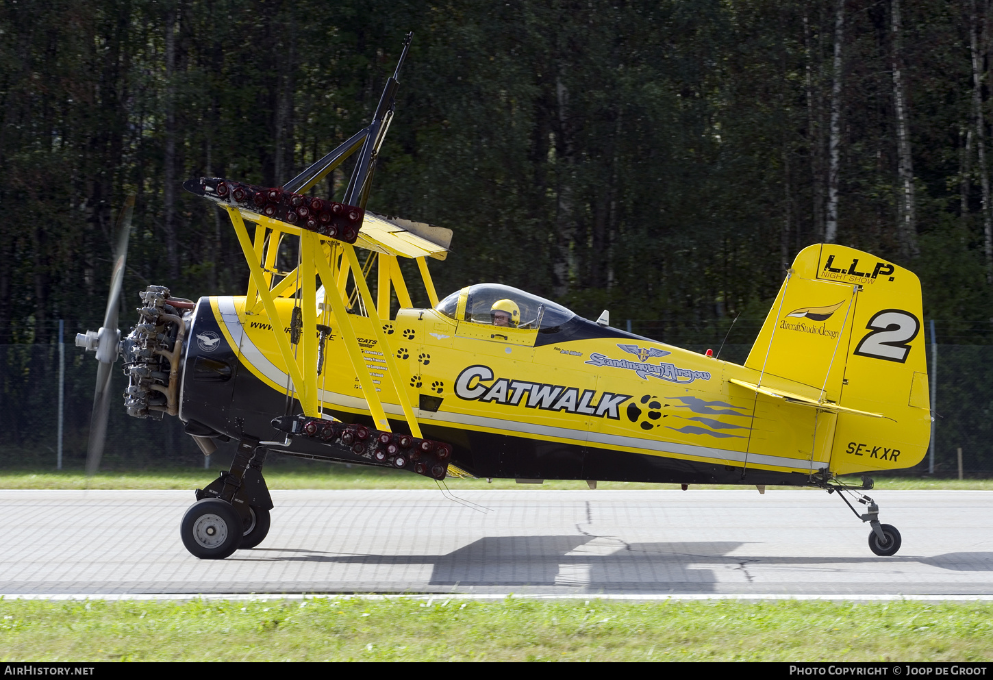 Aircraft Photo of SE-KXR | Grumman G-164A Ag-Cat | Scandinavian Airshow | AirHistory.net #496822