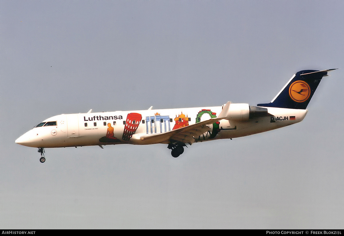 Aircraft Photo of D-ACJH | Bombardier CRJ-200LR (CL-600-2B19) | Lufthansa | AirHistory.net #496824