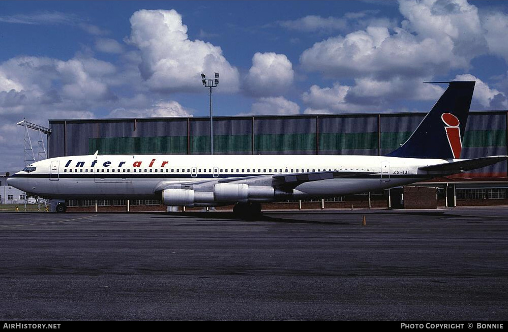 Aircraft Photo of ZS-IJI | Boeing 707-323C | Interair | AirHistory.net #496853