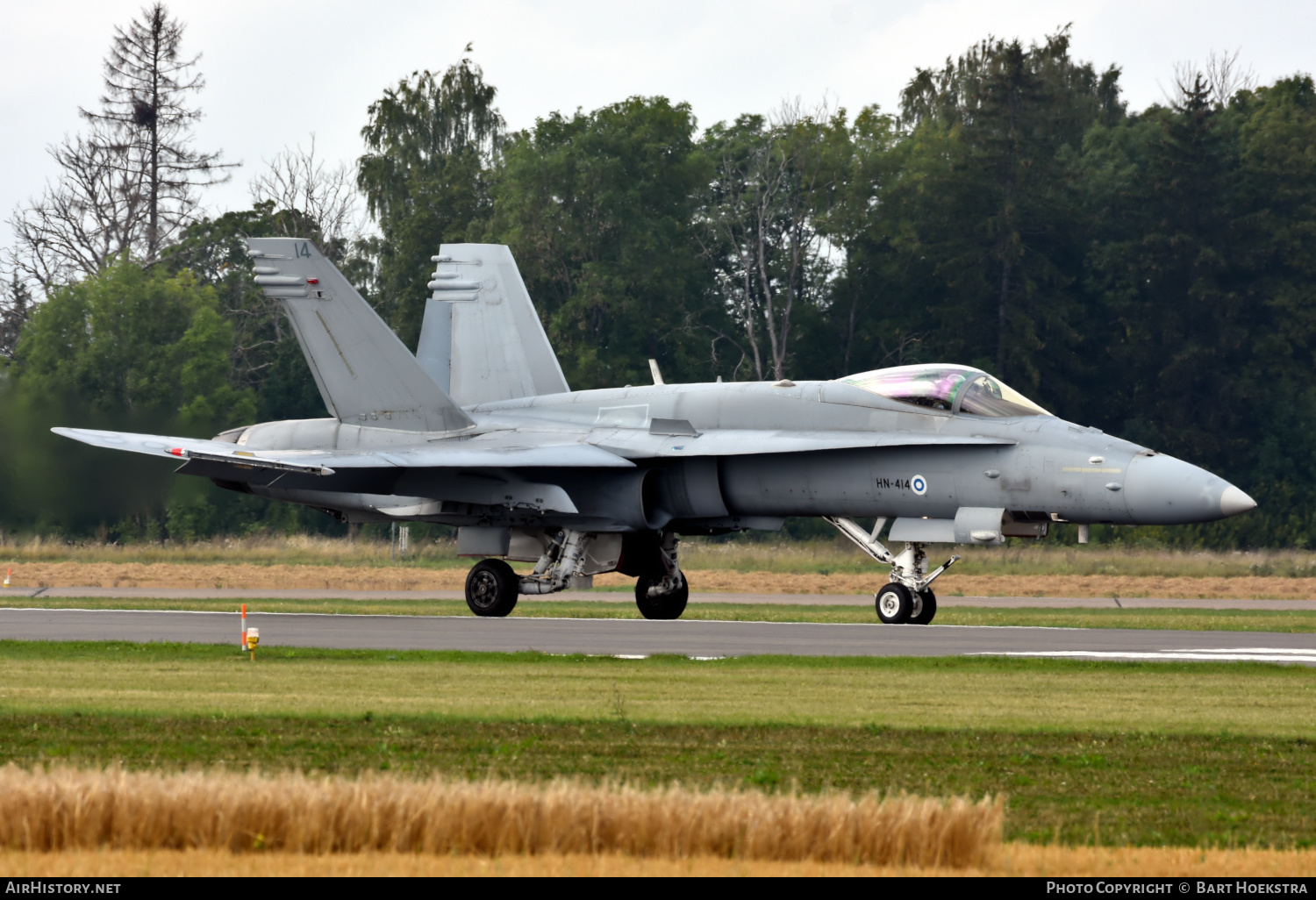 Aircraft Photo of HN-414 | McDonnell Douglas F/A-18C Hornet | Finland - Air Force | AirHistory.net #496856