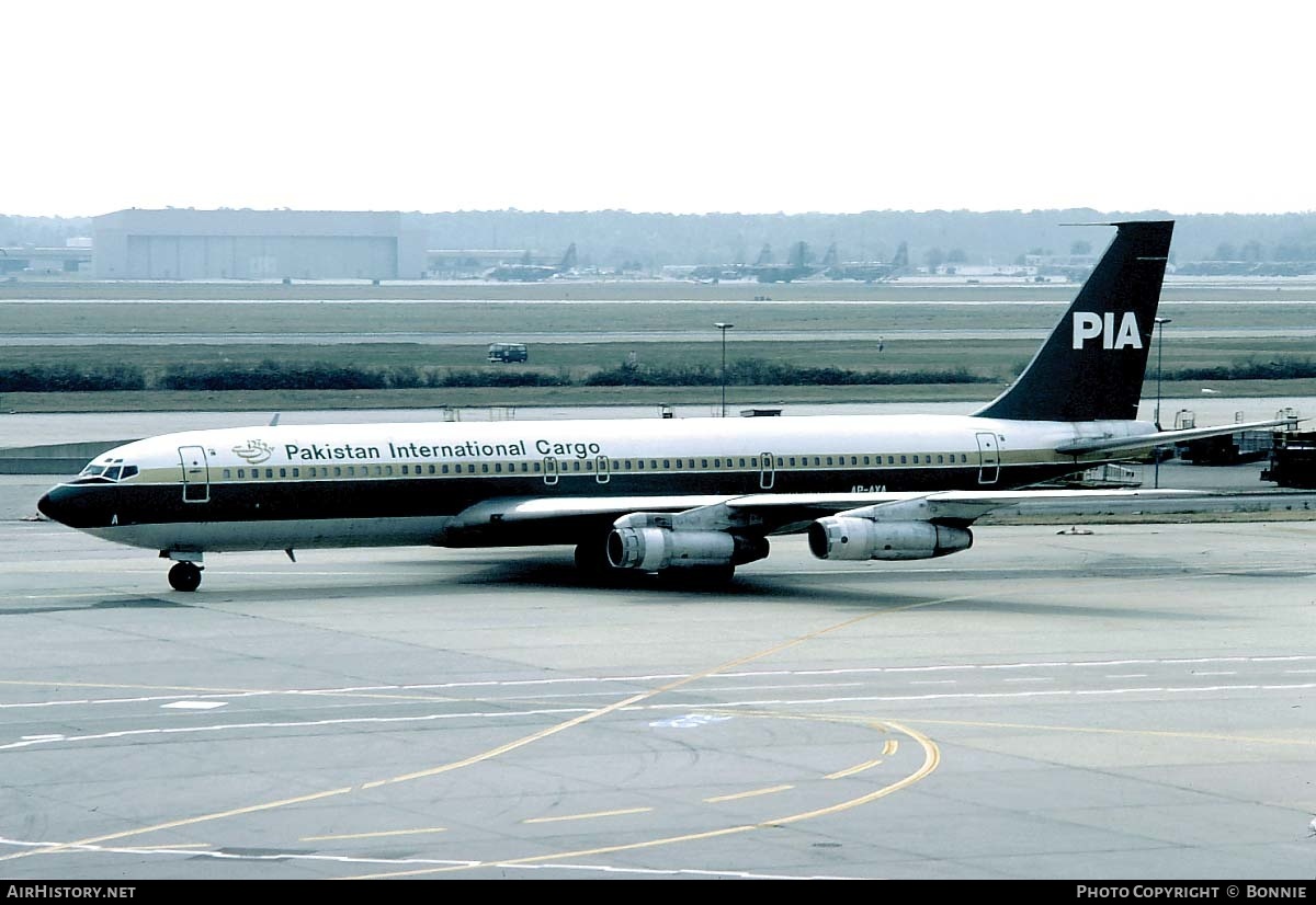 Aircraft Photo of AP-AXA | Boeing 707-340C | Pakistan International Airlines Cargo - PIA | AirHistory.net #496862
