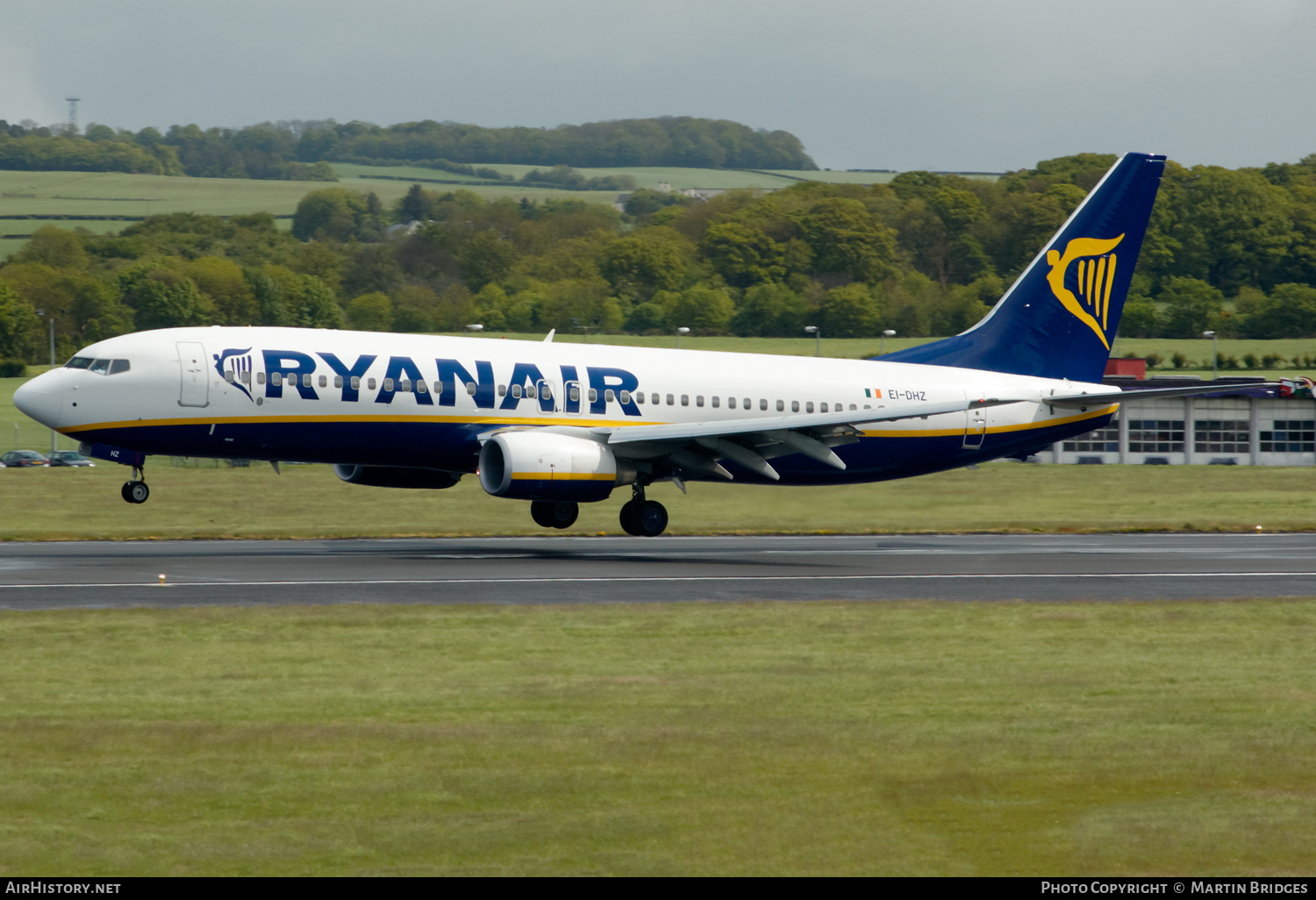 Aircraft Photo of EI-DHZ | Boeing 737-8AS | Ryanair | AirHistory.net #496871