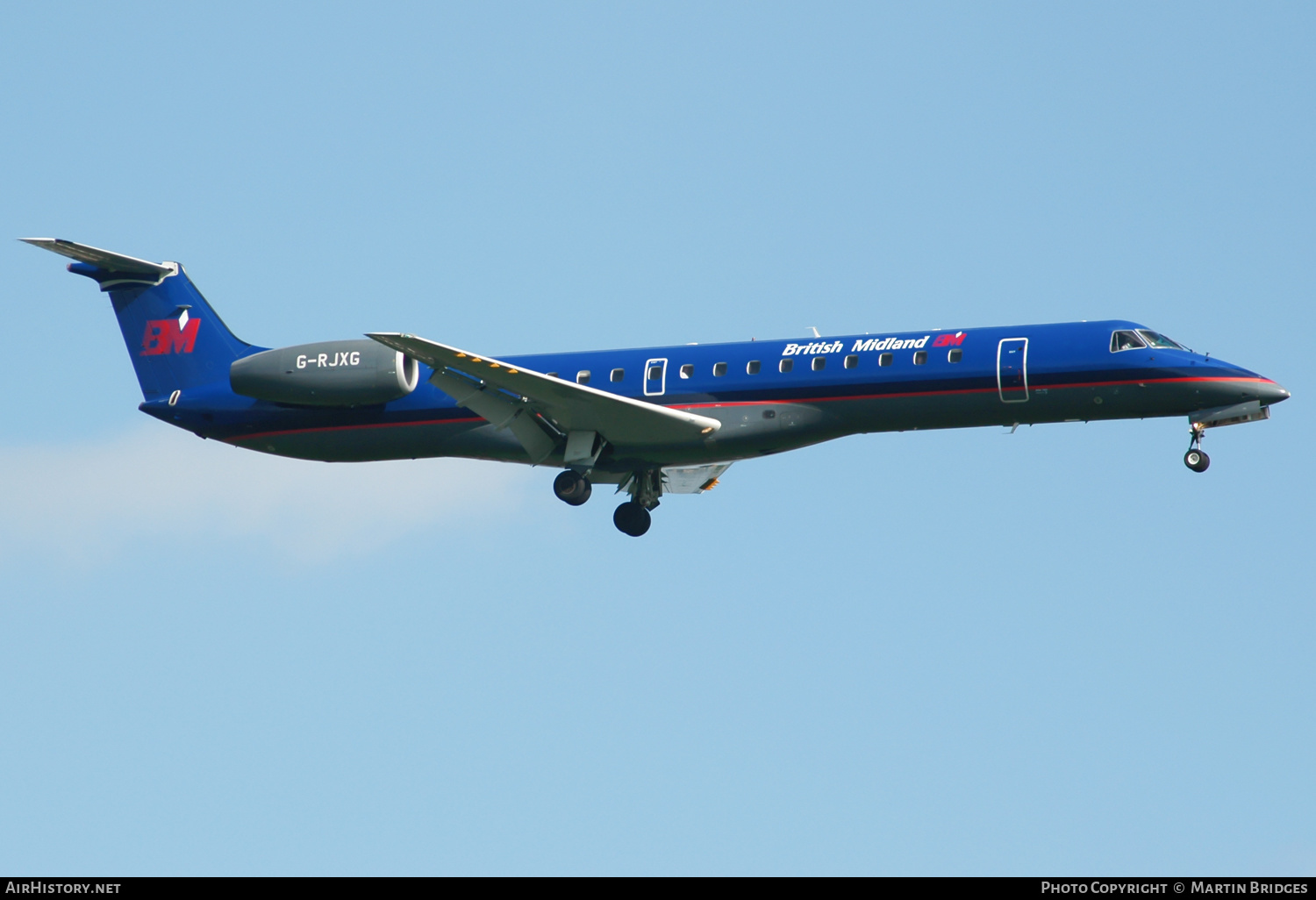 Aircraft Photo of G-RJXG | Embraer ERJ-145EP (EMB-145EP) | BMI Regional | AirHistory.net #496873