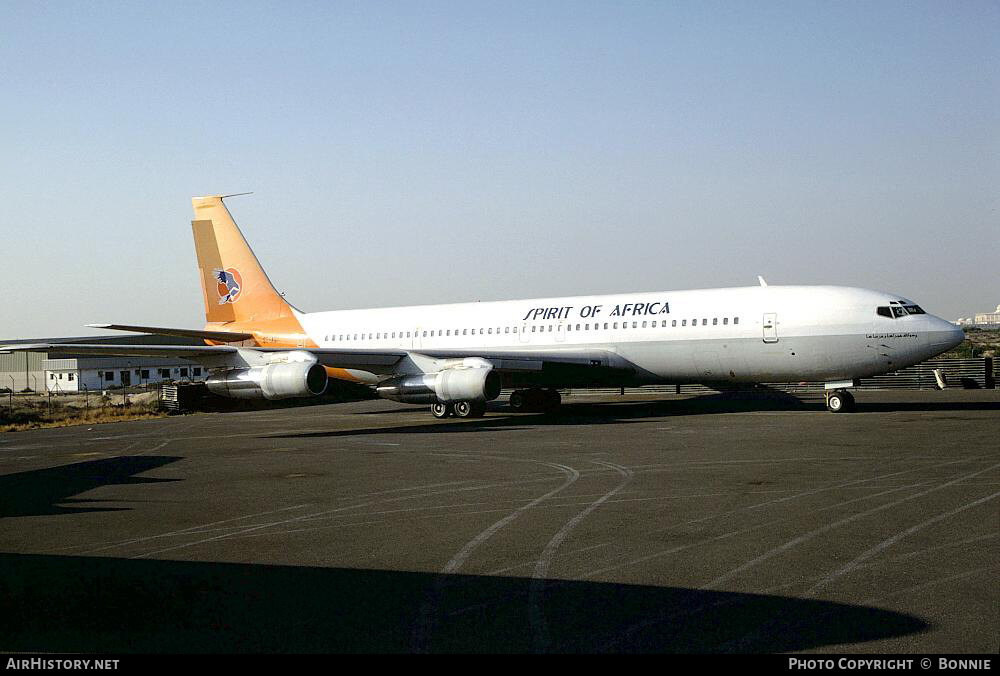Aircraft Photo of ST-AQI | Boeing 707-307C | Spirit of Africa Airlines | AirHistory.net #496879