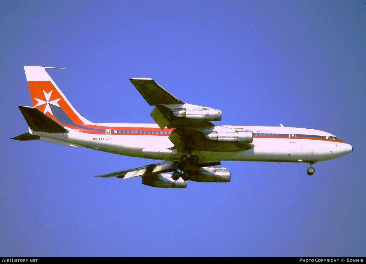 Aircraft Photo of 9H-AAK | Boeing 720-047B | Air Malta | AirHistory.net #496885