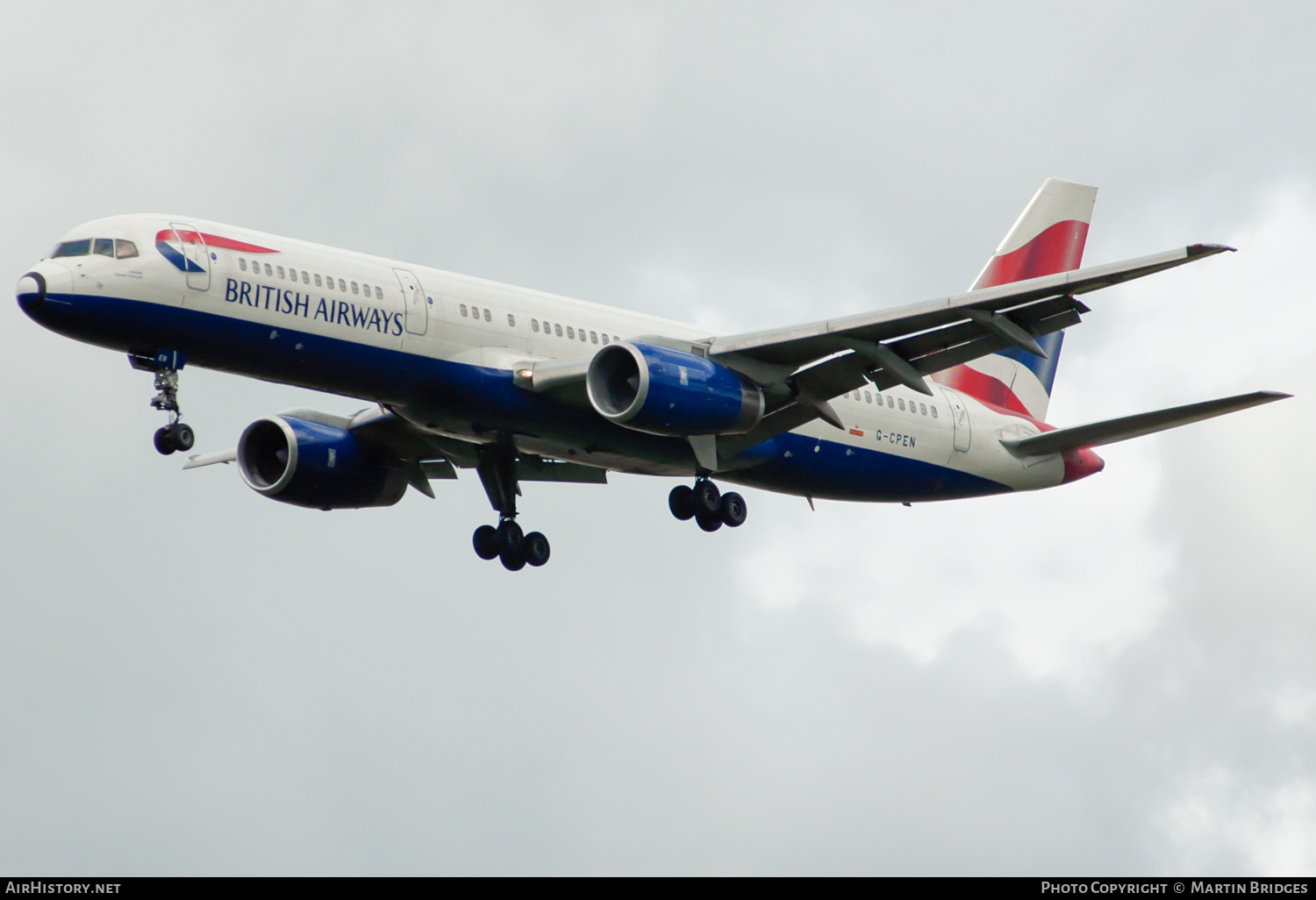 Aircraft Photo of G-CPEN | Boeing 757-236 | British Airways | AirHistory.net #496890
