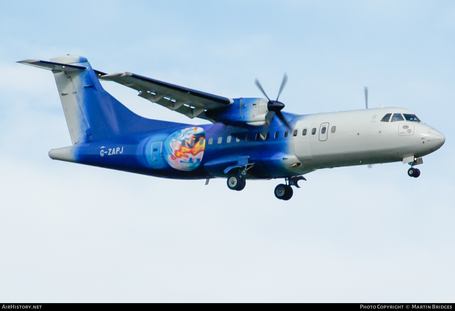 Aircraft Photo of G-ZAPJ | ATR ATR-42-300 | Titan Airways | AirHistory.net #496912