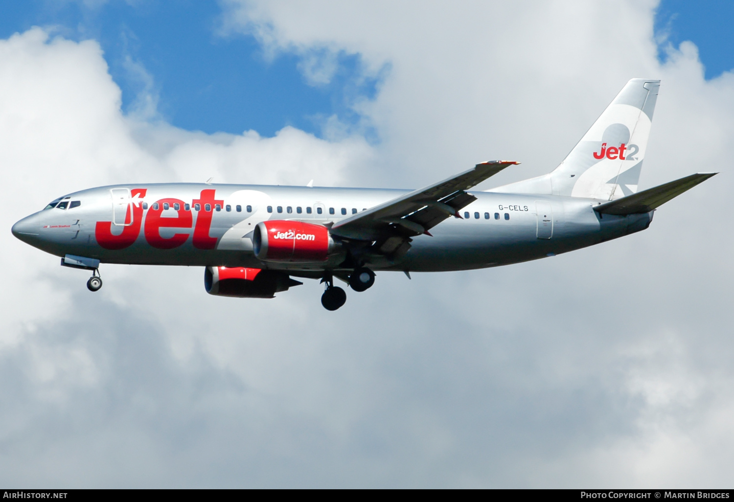 Aircraft Photo of G-CELS | Boeing 737-377 | Jet2 | AirHistory.net #496913