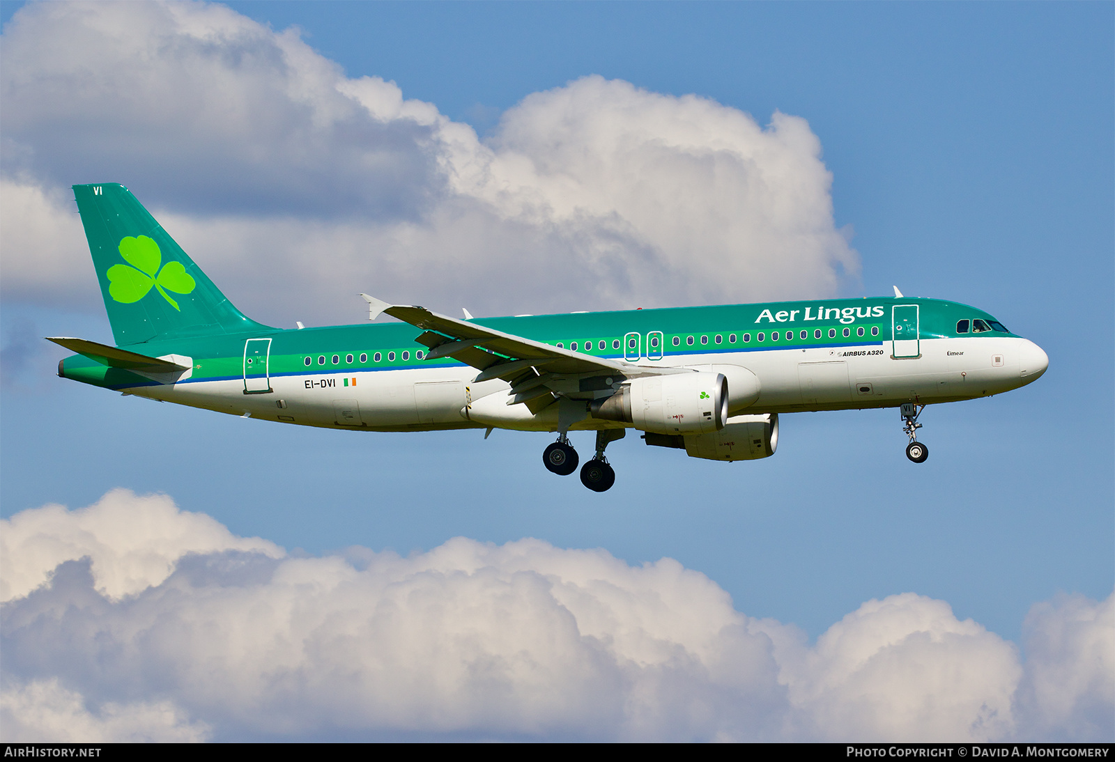 Aircraft Photo of EI-DVI | Airbus A320-214 | Aer Lingus | AirHistory.net #496924