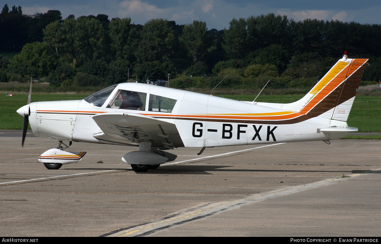 Aircraft Photo of G-BFXK | Piper PA-28-140 Cherokee F | AirHistory.net #496933