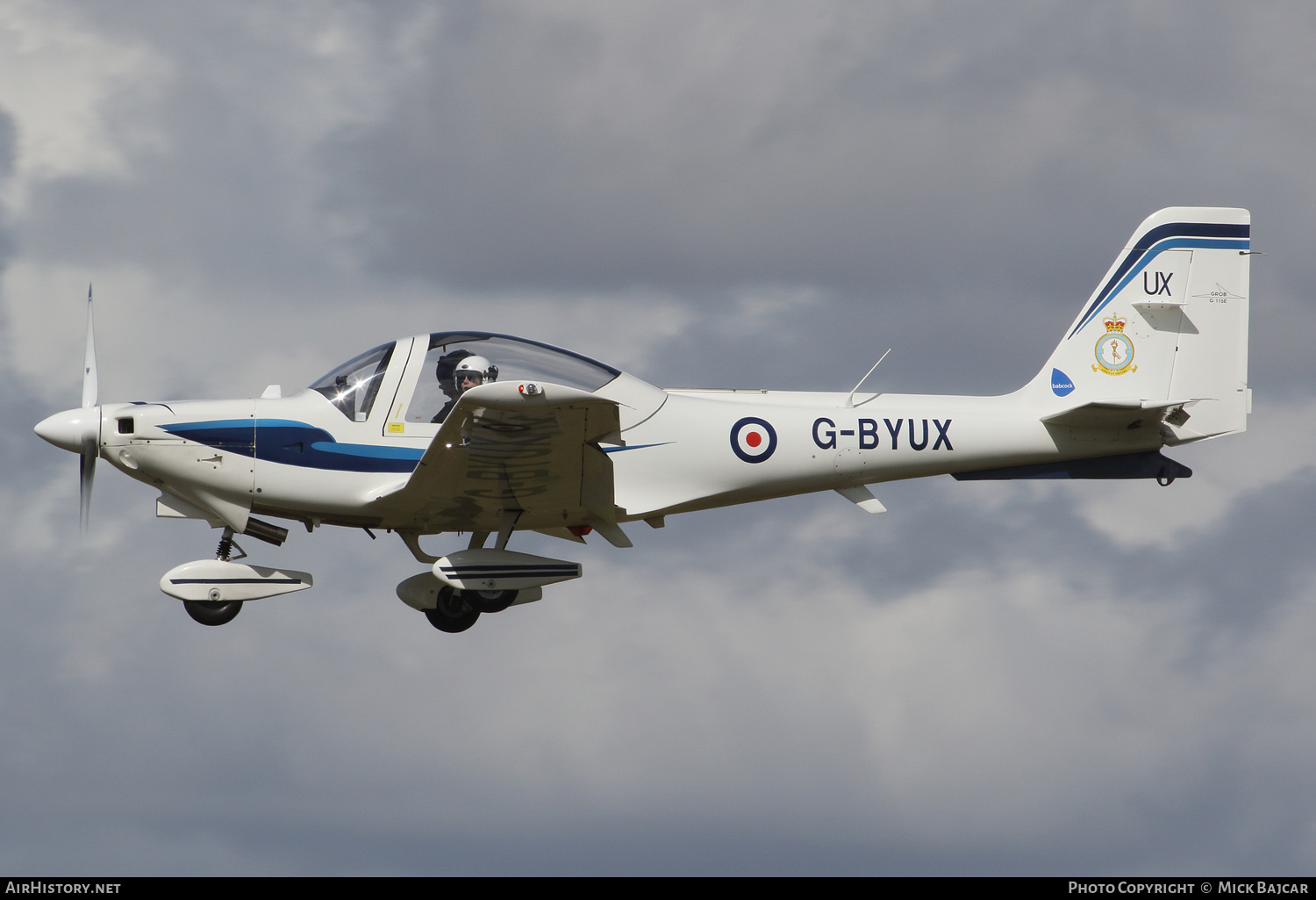 Aircraft Photo of G-BYUX | Grob G-115E Tutor | UK - Air Force | AirHistory.net #496940