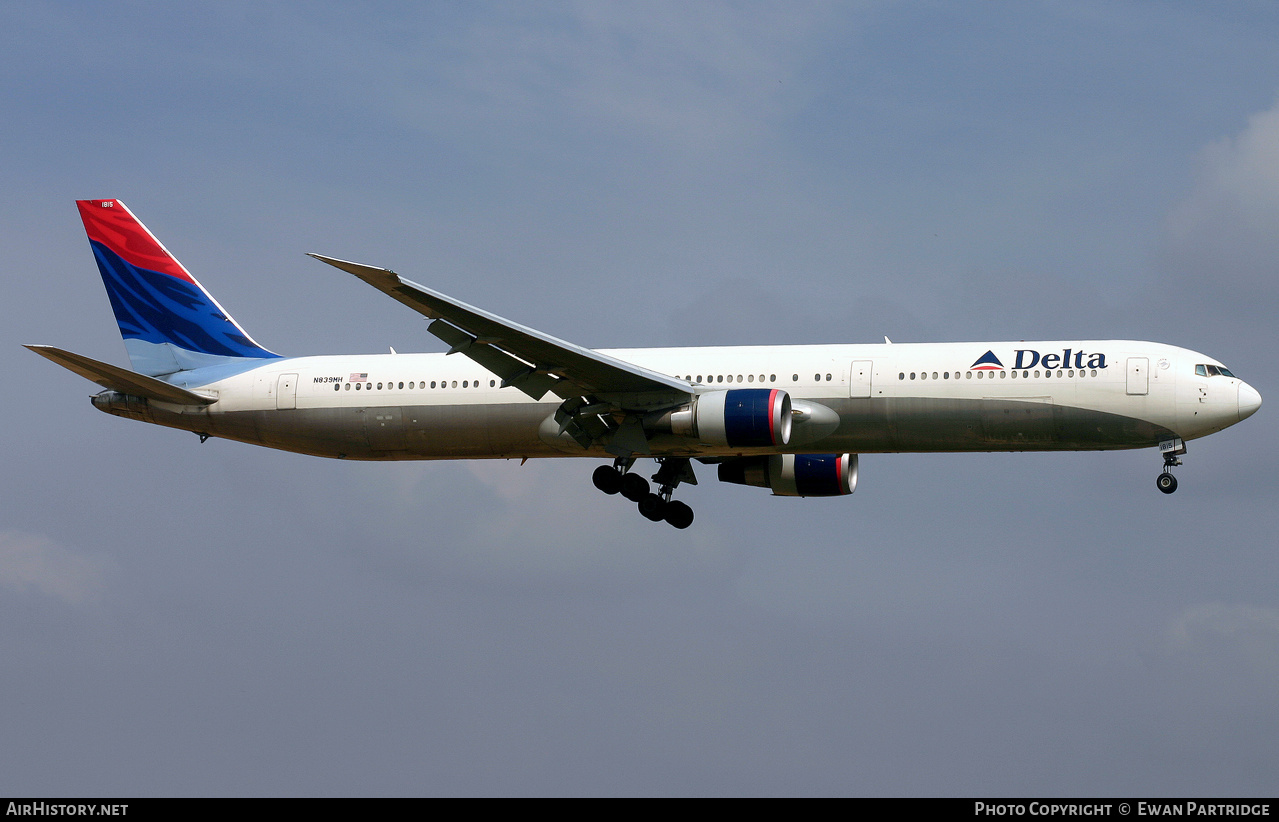 Aircraft Photo of N839MH | Boeing 767-432/ER | Delta Air Lines | AirHistory.net #496944