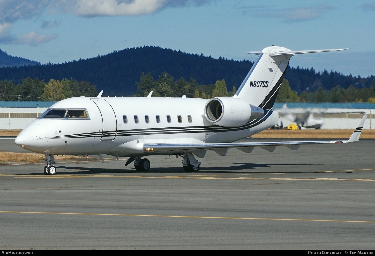 Aircraft Photo of N807DD | Canadair Challenger 601-3R (CL-600-2B16) | AirHistory.net #496968