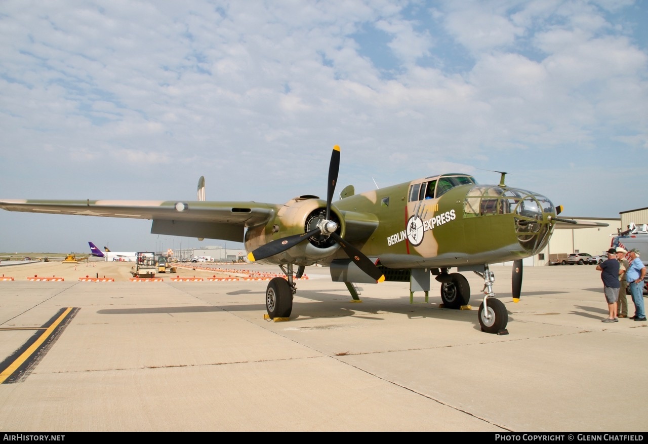 Aircraft Photo of N10V | North American B-25H Mitchell | USA - Air Force | AirHistory.net #496982