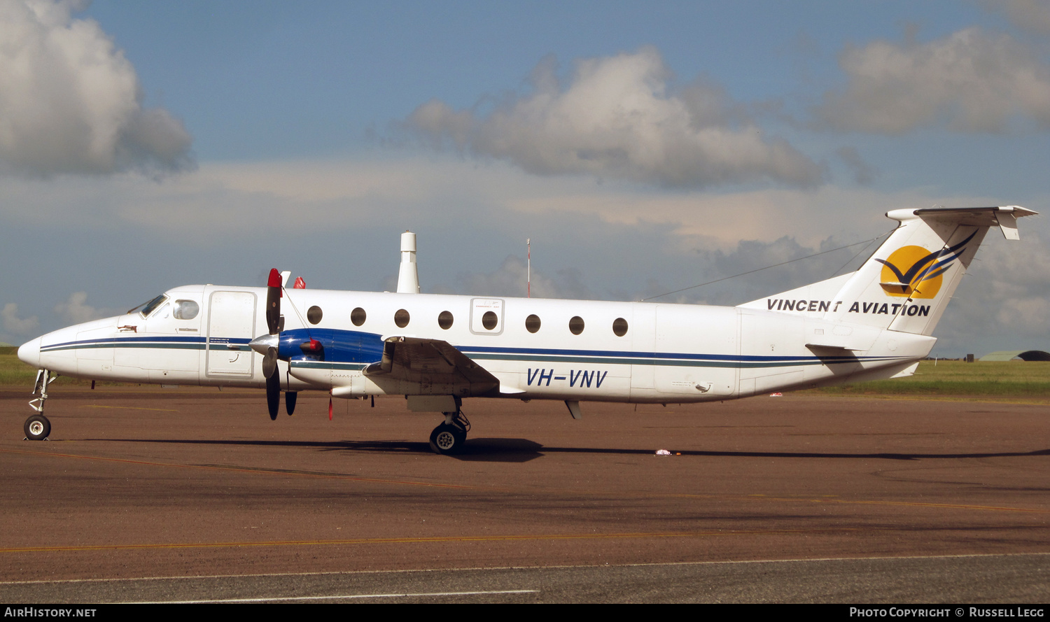 Aircraft Photo of VH-VNV | Beech 1900C-1 | Vincent Aviation | AirHistory.net #496984