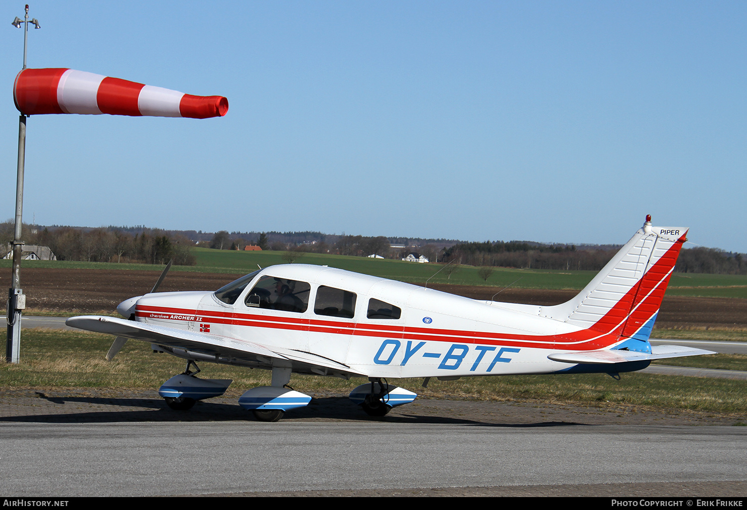 Aircraft Photo of OY-BTF | Piper PA-28-181 Cherokee Archer II | AirHistory.net #496990