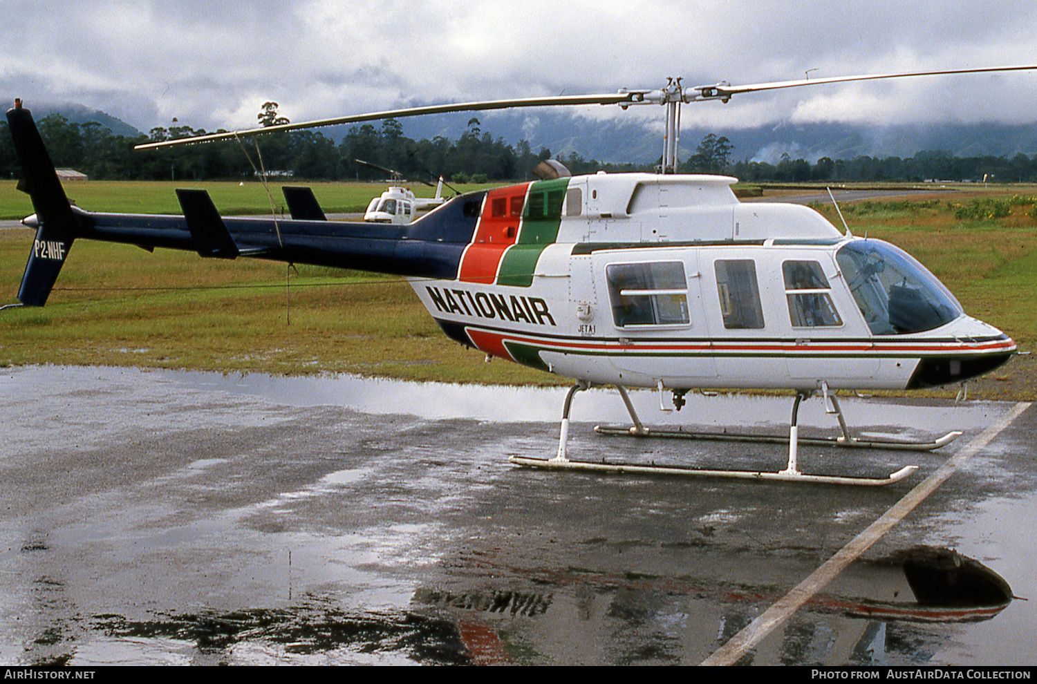 Aircraft Photo of P2-IHF | Bell 206L-3 LongRanger III | Nationair | AirHistory.net #496994