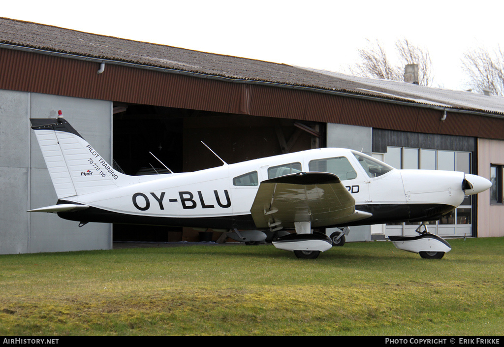 Aircraft Photo of OY-BLU | Piper PA-28-181 Cherokee Archer II | Greybird Pilot Academy | AirHistory.net #496997
