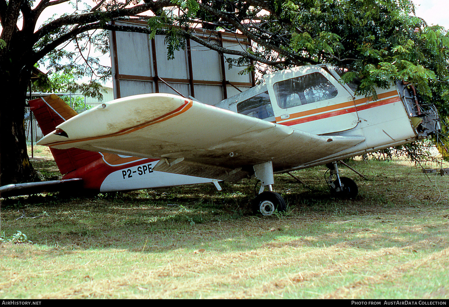 Aircraft Photo of P2-SPE | Piper PA-28-180 Cherokee Archer | AirHistory.net #497001