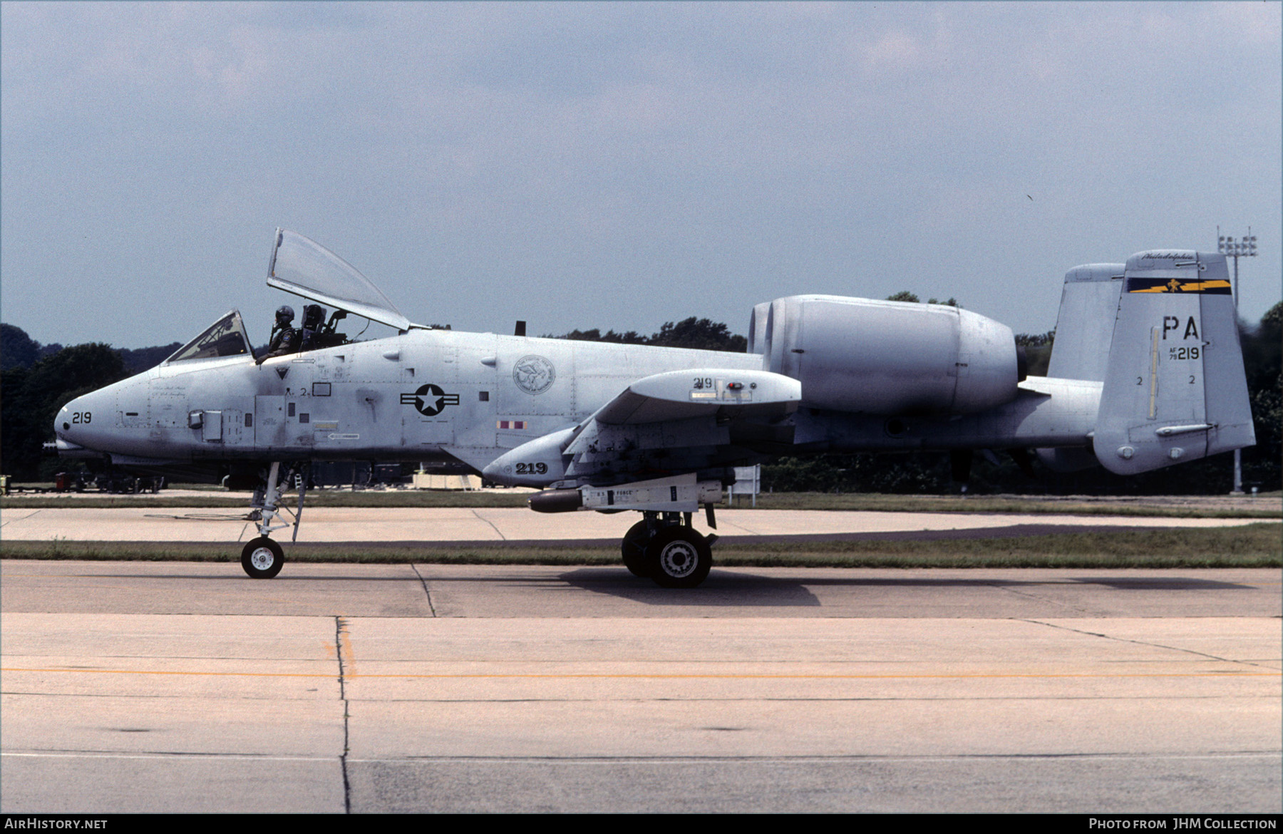 Aircraft Photo of 79-0219 / AF79-219 | Fairchild A-10A Thunderbolt II | USA - Air Force | AirHistory.net #497012