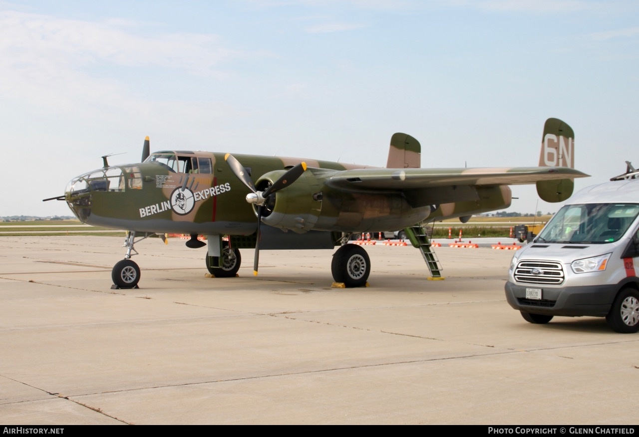 Aircraft Photo of N10V | North American B-25H Mitchell | USA - Air Force | AirHistory.net #497022