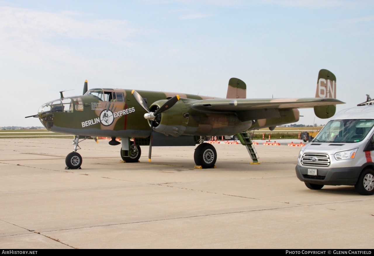 Aircraft Photo of N10V | North American B-25H Mitchell | USA - Air Force | AirHistory.net #497022
