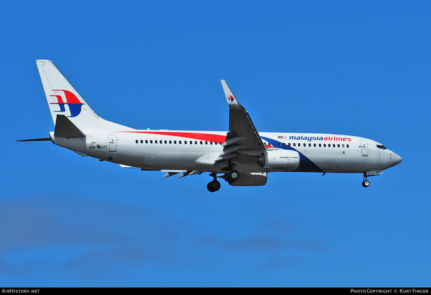 Aircraft Photo of 9M-MXO | Boeing 737-8SA | Malaysia Airlines | AirHistory.net #497037