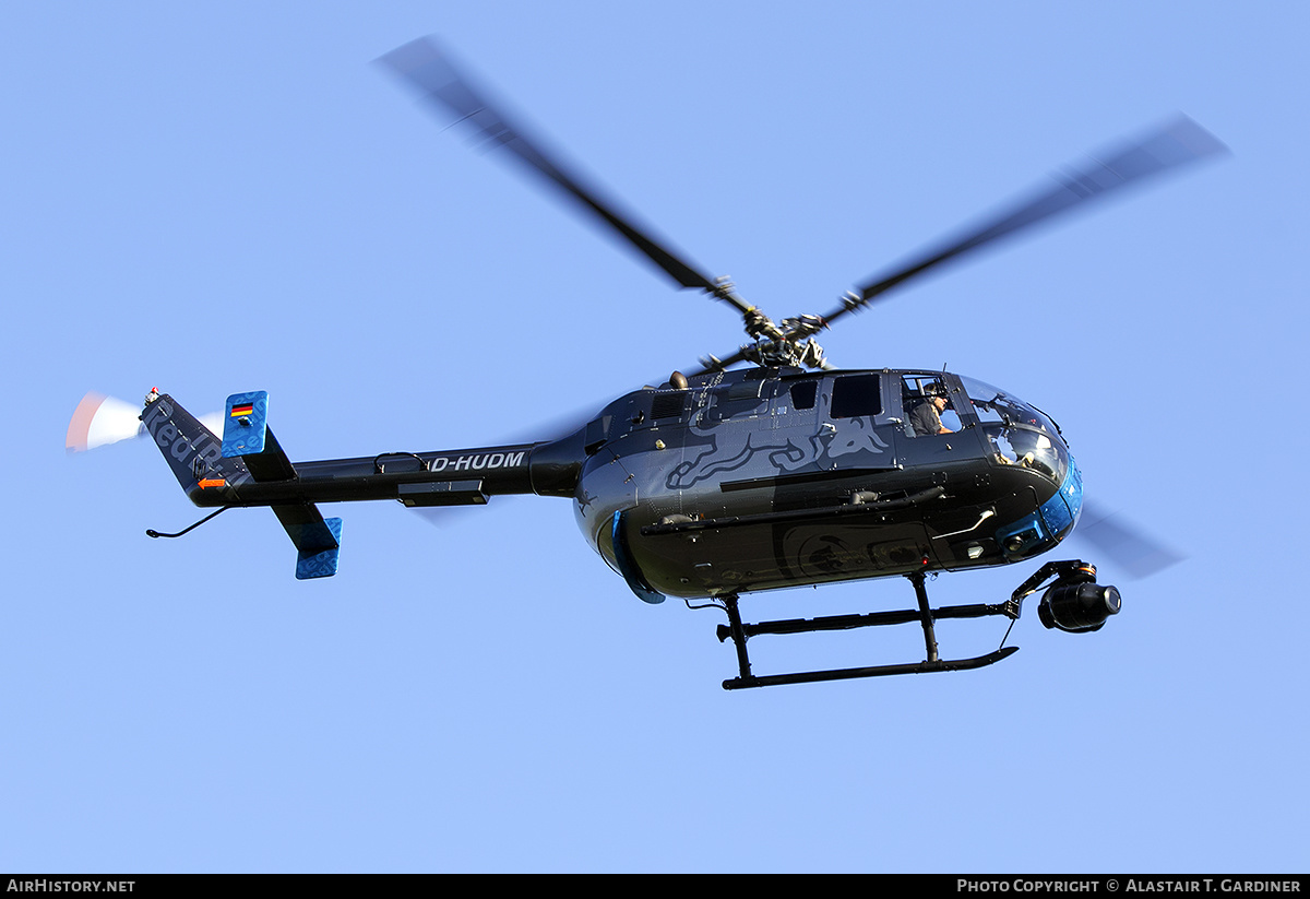 Aircraft Photo of D-HUDM | Eurocopter BO-105CBS-5 | Red Bull | AirHistory.net #497041