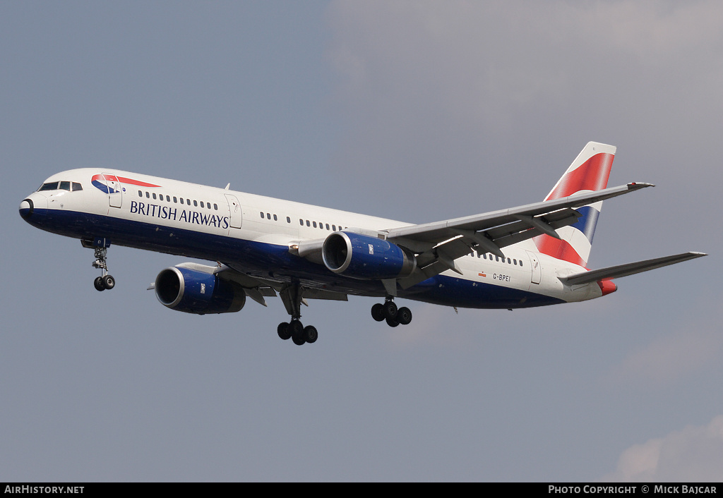 Aircraft Photo of G-BPEI | Boeing 757-236 | British Airways | AirHistory.net #497081