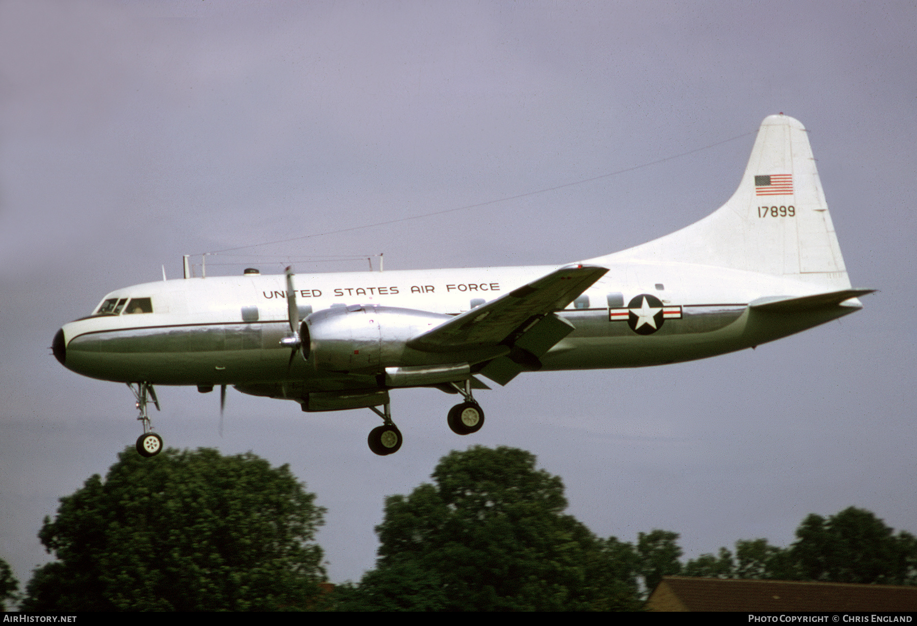 Aircraft Photo of 51-7899 / 17899 | Convair VT-29B | USA - Air Force | AirHistory.net #497095
