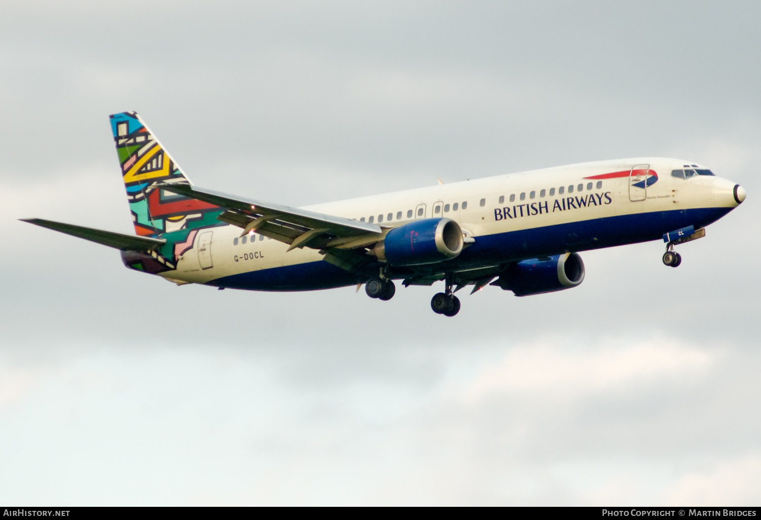 Aircraft Photo of G-DOCL | Boeing 737-436 | British Airways | AirHistory.net #497104