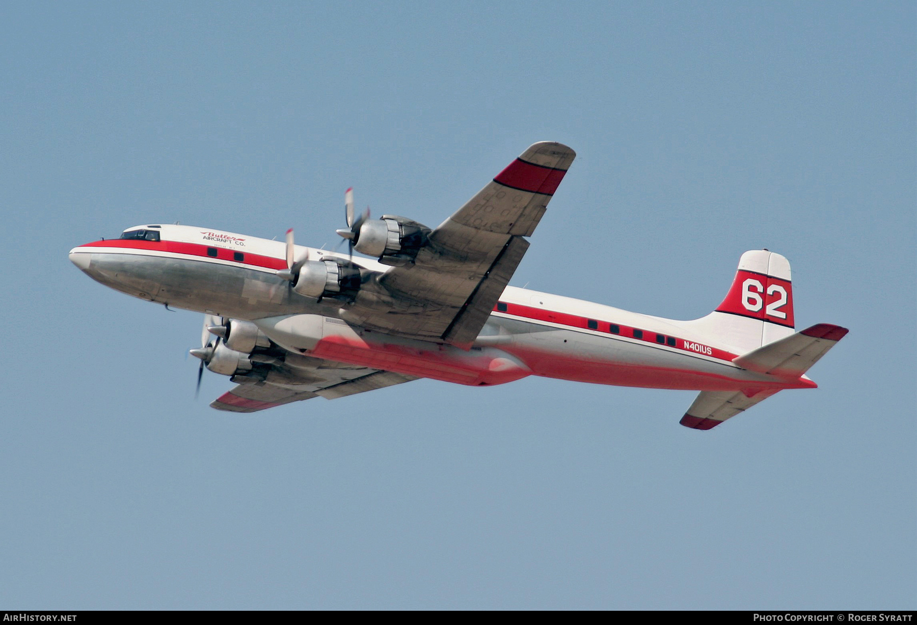 Aircraft Photo of N401US | Douglas DC-7/AT | Butler Aircraft | AirHistory.net #497114
