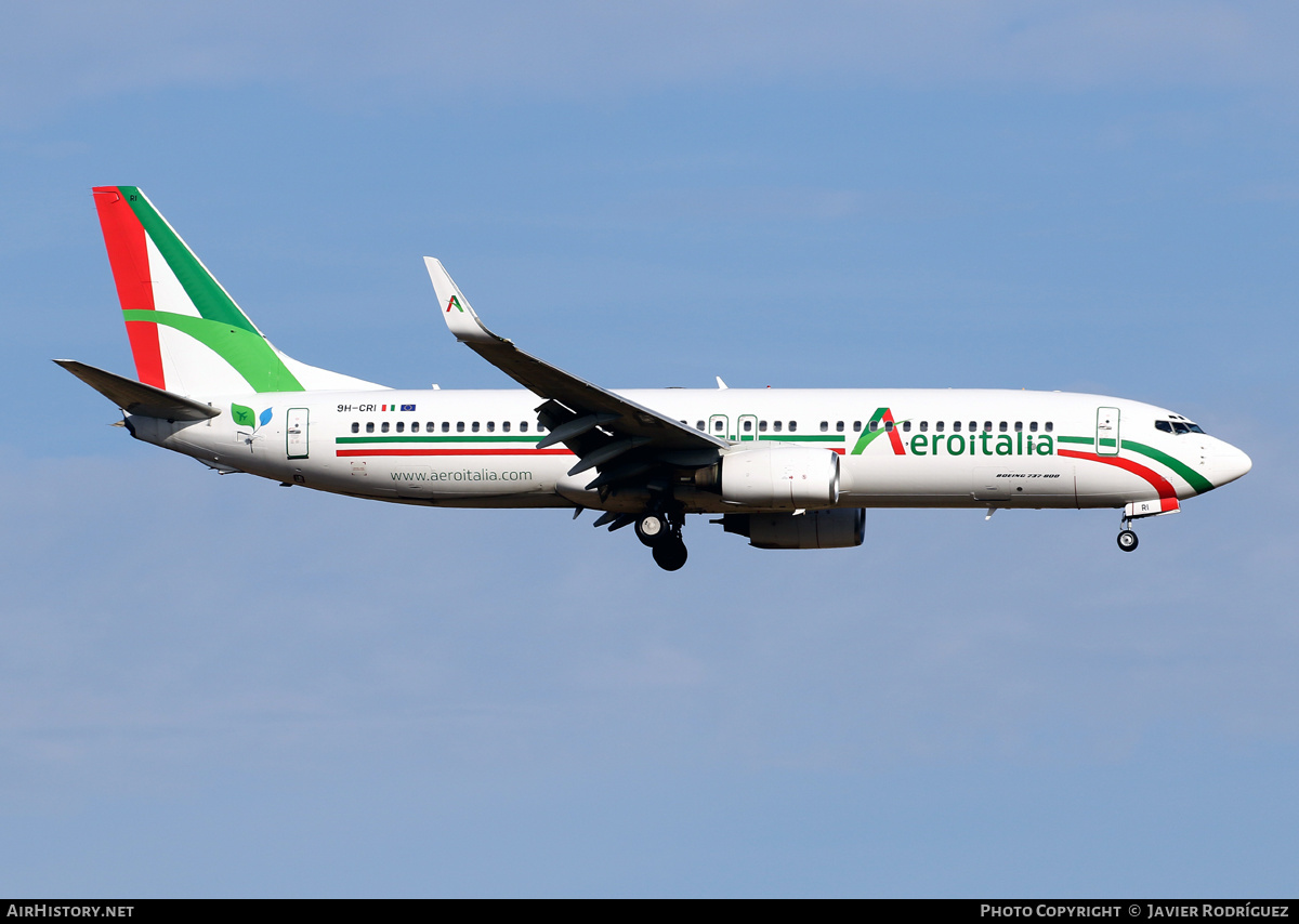 Aircraft Photo of 9H-CRI | Boeing 737-85F | Aeroitalia | AirHistory.net #497130