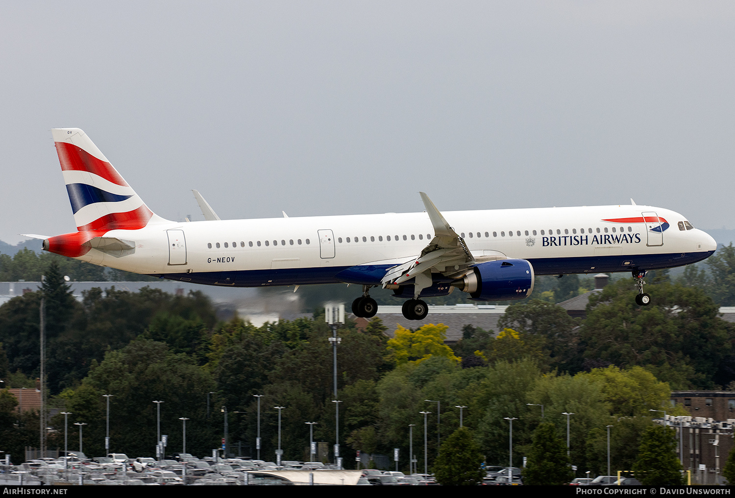 Aircraft Photo of G-NEOV | Airbus A321-251NX | British Airways | AirHistory.net #497138